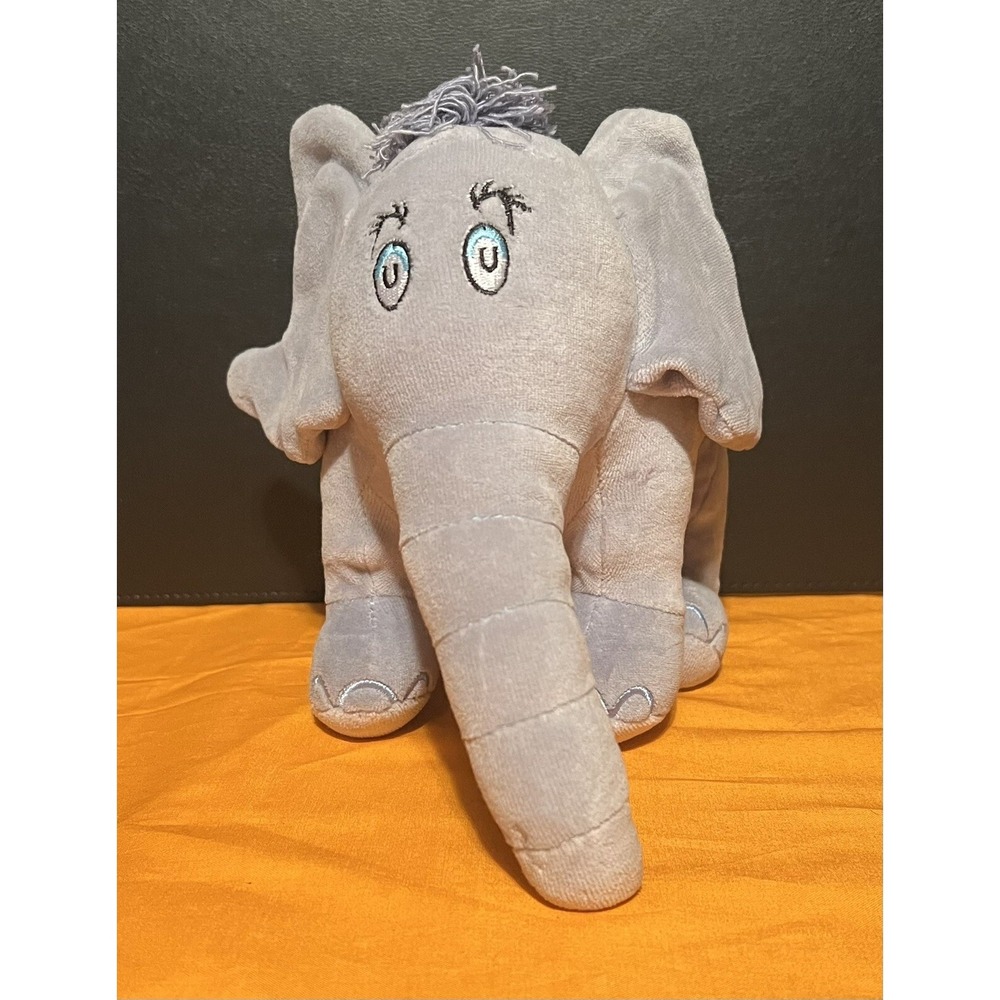 Plush - Dr Seuss Horton Hears A Who Plush Gray Elephant 12"
